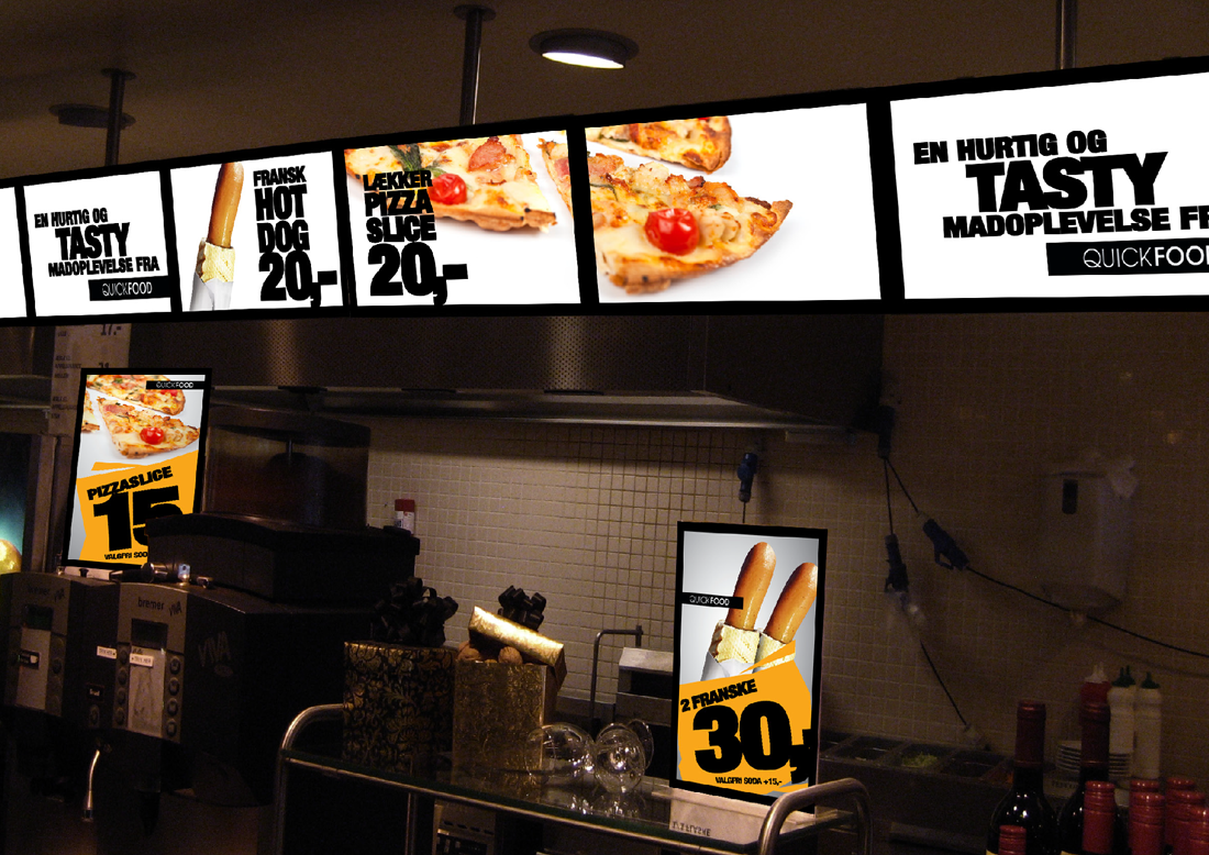 Quickfood- og Bistrodesign